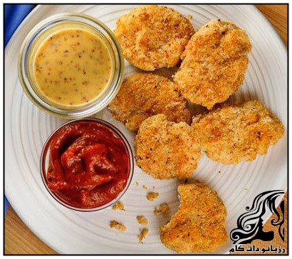 طرز تهیه کتلت مرغ - rozbano 215 14