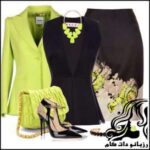 ست کردن لباس رنگی - rozbano 227 6 1