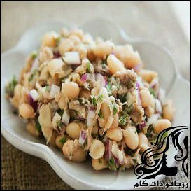 طرز تهیه سالاد تن و لوبیا سفید - rozbano 229 1 270831