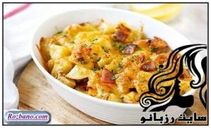 نحوه ی تهیه قاچ های سیب زمینی به سبک ایتالیایی - rozbano 23 2