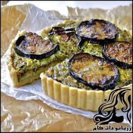طرز تهیه پای اسفناج و بادمجان - rozbano 230 1 2