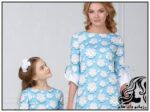 مدل لباس مجلسی شیک ست مادر و دختر برند Marka - rozbano 230 13