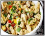طرز تهیه سالاد ماکارونی با مرغ - rozbano 231 11
