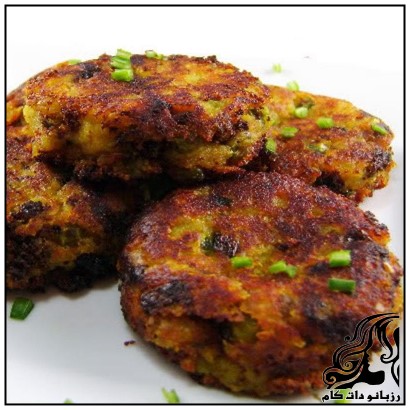 طرز تهیه کوکو سیب زمینی شکم پر 