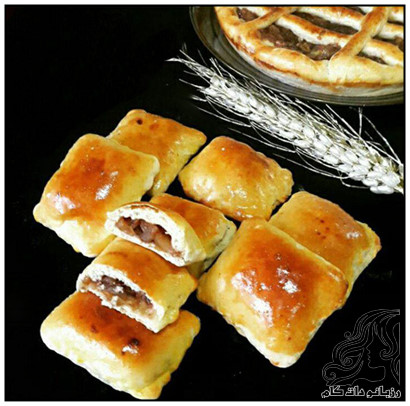 آموزش تهیه نان های مغزدار - rozbano 237 11