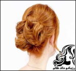 بافت مو گره ای پشت سر بصورت تصویری - rozbano 237 7