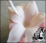 آموزش ساخت گل خمیر چینی لیلیوم - rozbano 24 6