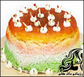طرز تهیه ته چین رنگارنگ - rozbano 242 1 1