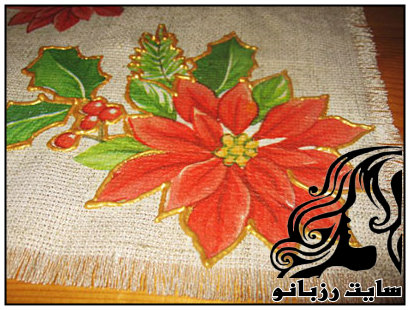 آموزش هنر زیبای دکوپاژ روی گونی - rozbano 25