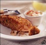طرز تهیه ماهی سالمون با گردو و سس مایونز - rozbano 26 6