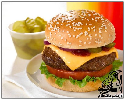 طرز تهیه چیز برگر - rozbano 260 12