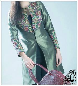 مدل مانتوهای ساتن - rozbano 264 11