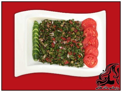 طرز تهیه سالاد تبوله با انار و نعنا - rozbano 27 6