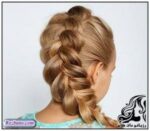 آموزش تصویری مدل بافت مو دخترانه - rozbano 274 13