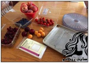 روش خشک کردن میوه ها در آفتاب - rozbano 29 9