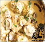 طرز تهیه کوفته مرغ با سس خامه - rozbano 290 1 1
