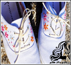 گلدوزی روی کفش - rozbano 292 7