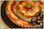 نحوه ی تهیه تارت میوه ای شکلاتی - rozbano 293