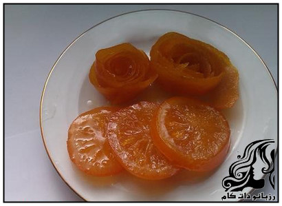 آموزش تهیه ی مربای پرتقال حلقه ای - rozbano 30 10