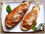 دلمه بادمجان با گوشت مرغ و پنیر - rozbano 301 9