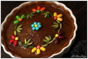 طرز تهیه حلوای سه آرد - rozbano 307 16