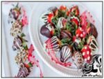 طرز تهیه توت فرنگی شکلاتی - rozbano 308 15