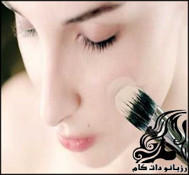آموزش حجم دادن به صورت بوسیله آرایش - rozbano 311 9