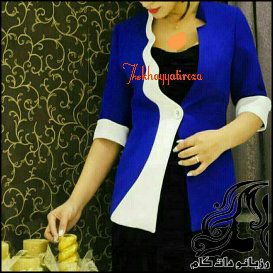 آموزش دوخت کت کاربنی سفید برشدار - rozbano 313 4 1