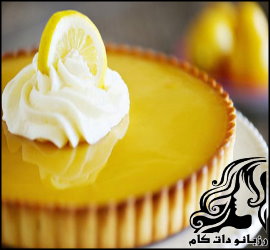 طرز تهیه تارت لیمو - rozbano 317 1 1