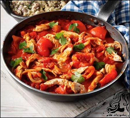 طرز تهیه خورشت مرغ مكزيكي - rozbano 34 3