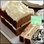 طرز تهیه کیک سیب با آیسینگ پنیر خامه ای - rozbano 340 1 1