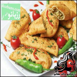 طرز تهیه بورک برنج - rozbano 342 1 1