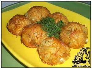طرز تهیه کوفته سیب زمینی - rozbano 344 12