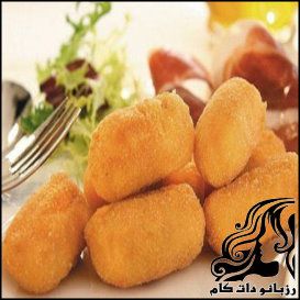 طرز تهیه کروکت سیب زمینی - rozbano 346 1 1