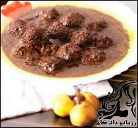 طرز تهیه خورشت فسنجان با گوشت - rozbano 36 1 1