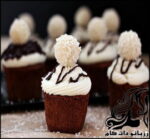 طرز تهیه کاپ کیک نارگیل شکلاتی - rozbano 362 1