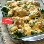 طرز تهیه سوفله بروکلی و پنیر - rozbano 365 1 1