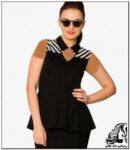 آموزش دوخت تاپ مجلسی زنانه - rozbano 374 14