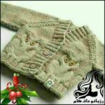 آموزش بافت ژاکت جغد دومیل - rozbano 375 1