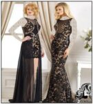آموزش تصویری دوخت پیراهن مجلسی زنانه با الگو - rozbano 378 13