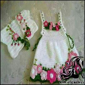 آموزش بافت کت وسارافون دخترانه - rozbano 379 1 1