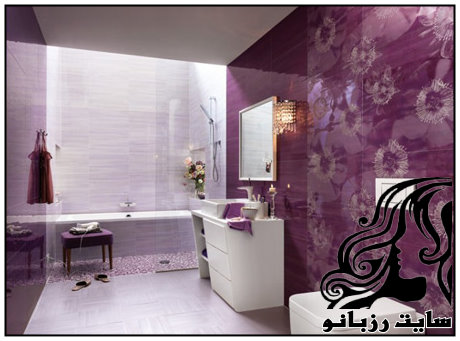 شیک ترین دکوراسیون حمام - rozbano 38