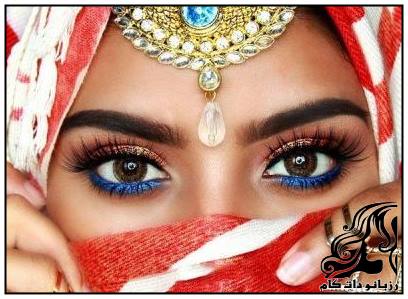 آرایش چشم هندی عروس به سبک Jeeshan Umar - rozbano 382 9