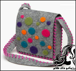 آموزش دوخت کیف نمدی - rozbano 387 10
