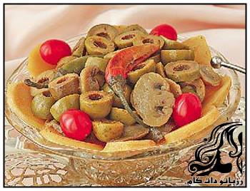 طرز تهیه ترشی قارچ و زیتون - rozbano 39 22