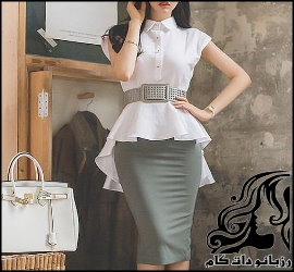 آموزش دوخت پیراهن و دامن مجلسی - rozbano 392 11