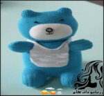 آموزش ساخت عروسک خرسی با جوراب - rozbano 399 7