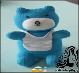 آموزش ساخت عروسک خرسی با جوراب - rozbano 399 7