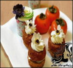 مینی کیک خرمالو، عصرانه خوشمزه پاییزی - rozbano 401 1