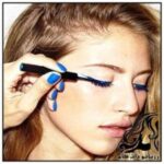 آموزش آرایش چشم با رنگ مختلف - rozbano 403 13